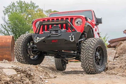 Rough Country 3.5 Inch Lift Kit | Adj Lower | FR D/S | Jeep Wrangler Unlimited 4WD (24-26) by Rough Country