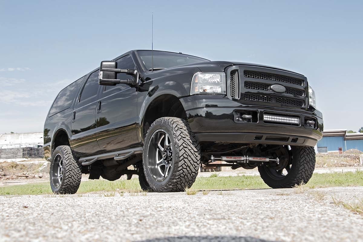 Rough Country 2 Inch Leveling Kit | Leaf Block | Ford F-250/F-350 Super Duty 4WD (99-04)