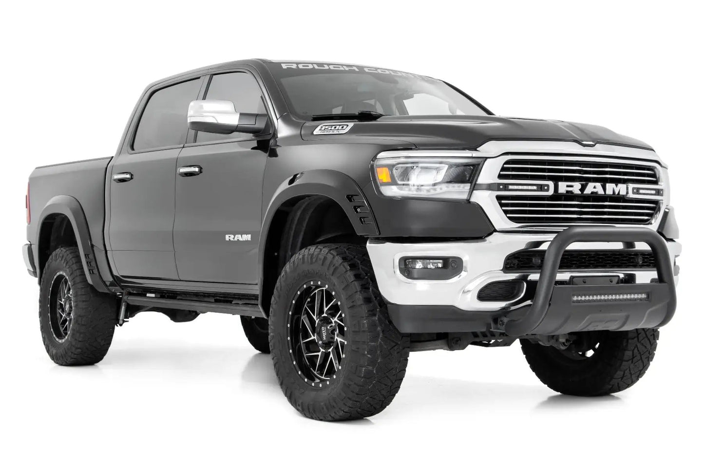 Rough Country Fender Flares | SF1 | JSC Billet Silver | Ram 1500 2WD/4WD (2019-2024) by Rough Country