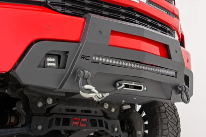 Rough Country Hidden Winch Bumper | Chevy Silverado 1500 2WD/4WD (2019-2022) by Rough Country