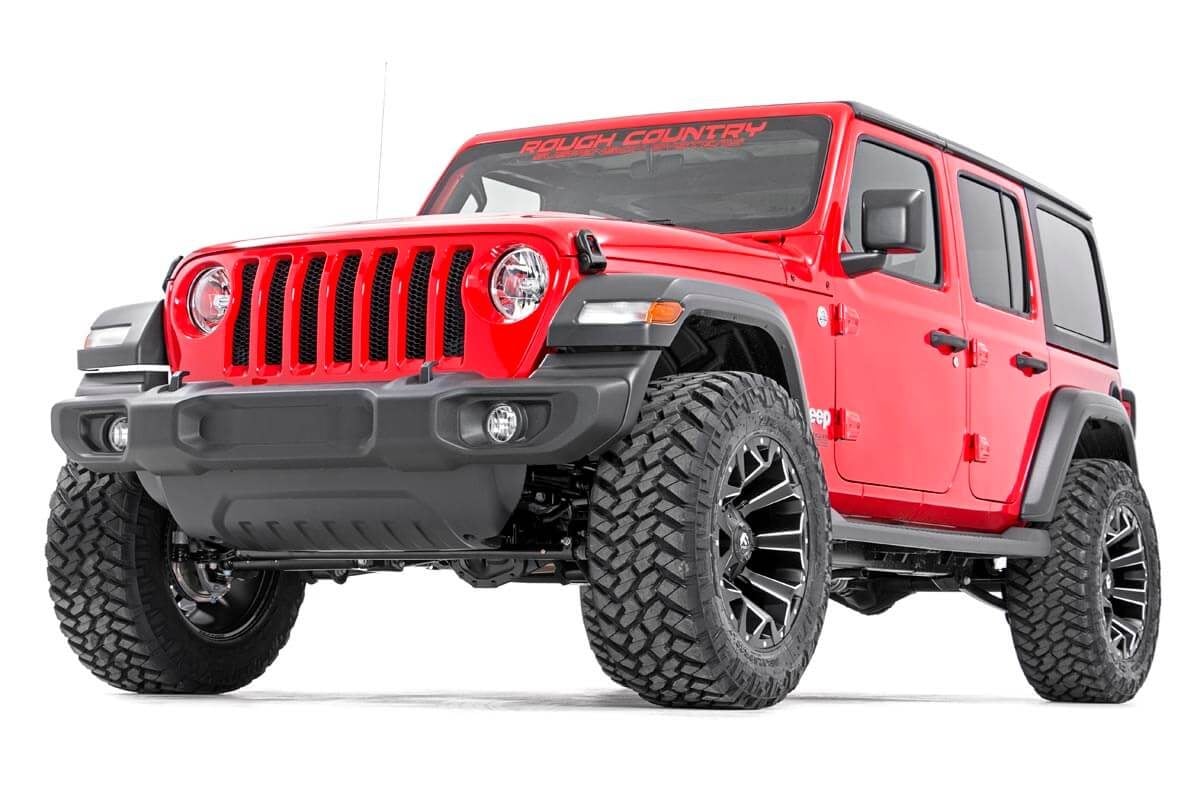 Комплект для лифта 2,5 дюйма | Пружины | V2 | Jeep Wrangler Unlimited Rubicon 4WD (18-23)