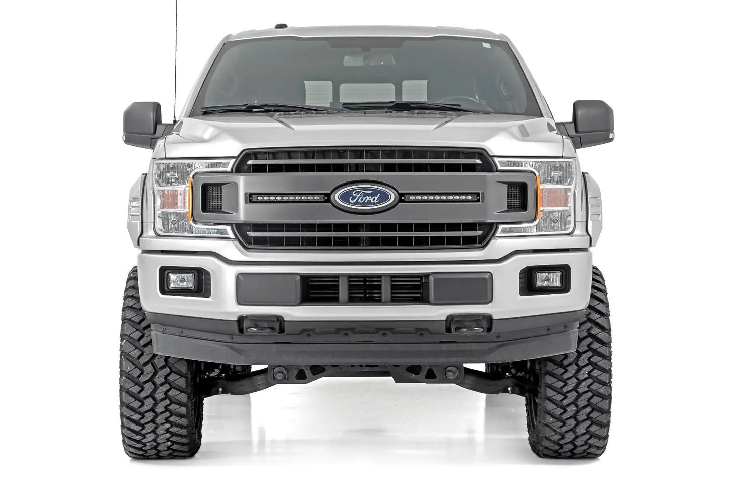 Rough Country Fender Flares | SF1 | UX Ingot Silver Metallic | Ford F-150 2WD/4WD (18-20) by Rough Country