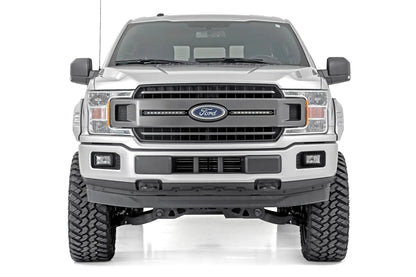 Rough Country Fender Flares | SF1 | UX Ingot Silver Metallic | Ford F-150 2WD/4WD (18-20) by Rough Country