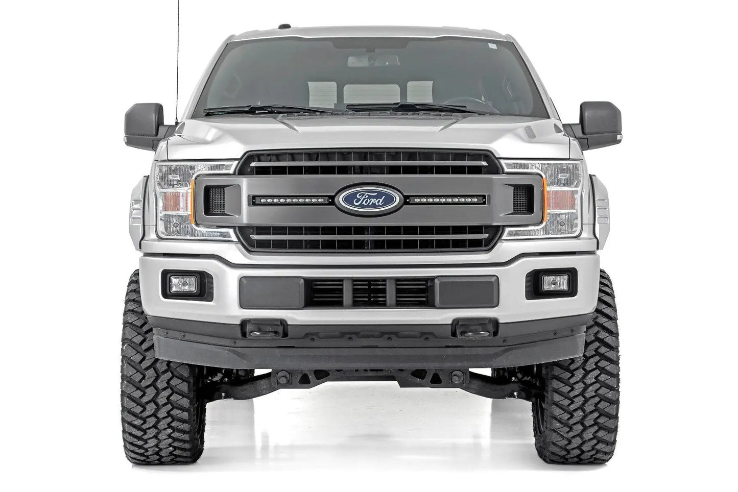 Rough Country Fender Flares | SF1 | Z1 Oxford White | Ford F-150 2WD/4WD (2018-2020) by Rough Country