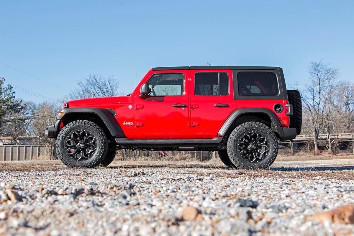 Комплект для лифта 2,5 дюйма | Проставки | Jeep Wrangler JL (24-26)/Wrangler Unlimited (24-26)