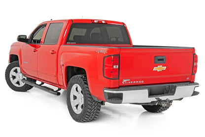 Rough Country Oval Nerf Step | Crew Cab | Chevy/GMC 1500/2500HD/3500HD (07-19 & Classic) by Rough Country