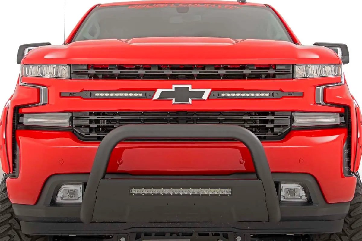 Rough Country 10 Inch Black Series LED Light Bar | Slim Line| Pair by Rough Country