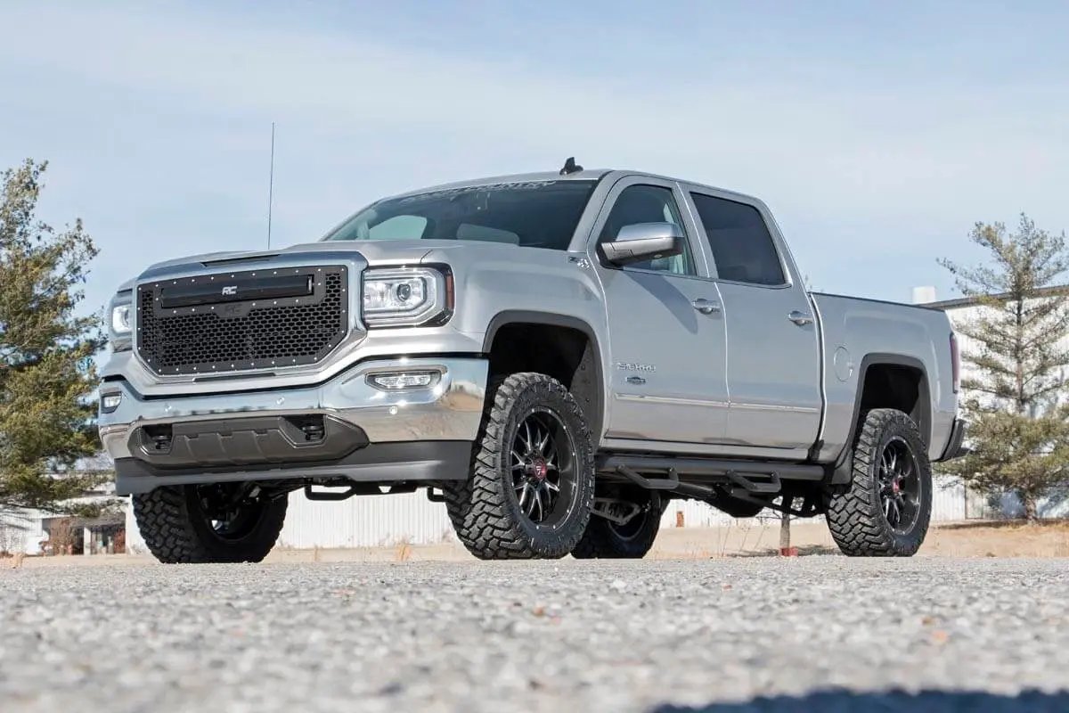 Rough Country Traction Bar Kit | Chevy Silverado & GMC Sierra 1500 4WD (2007-2018 & Classic) by Rough Country