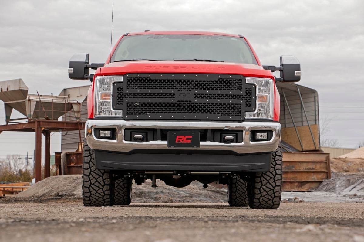 Parrilla de malla | Ford F-250/F-350 Super Duty 2WD/4WD (2017-2019)