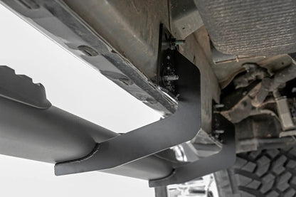 Rough Country Oval Nerf Step | Crew Cab | Black | Ram 1500 (19-26)/1500 TRX (21-24) by Rough Country