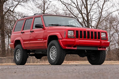 Rough Country 3 Inch Lift Kit | Series II | RR Springs | V2 | Jeep Cherokee XJ (84-01)