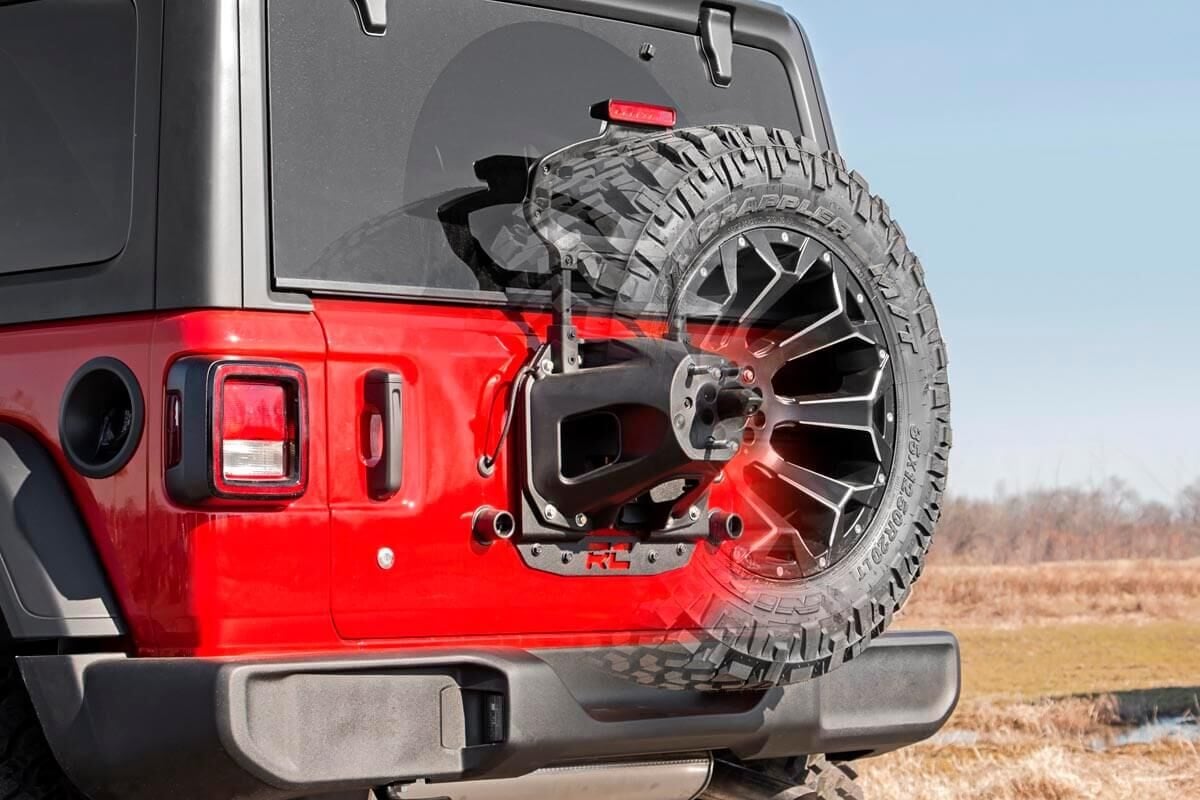 Пластина переноса кронштейна запасного колеса | Датчик приближения | Jeep Wrangler JL (18-26)/Wrangler Unlimited (18-26)