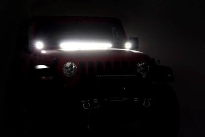 Rough Country LED Light Kit | Hinge Mount | 2" Spectrum Pair | Jeep Gladiator JT/Wrangler JL (18-26) by Rough Country