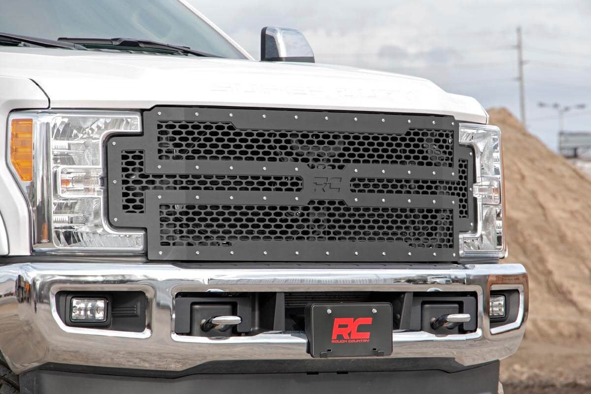 Parrilla de malla | Ford F-250/F-350 Super Duty 2WD/4WD (2017-2019)