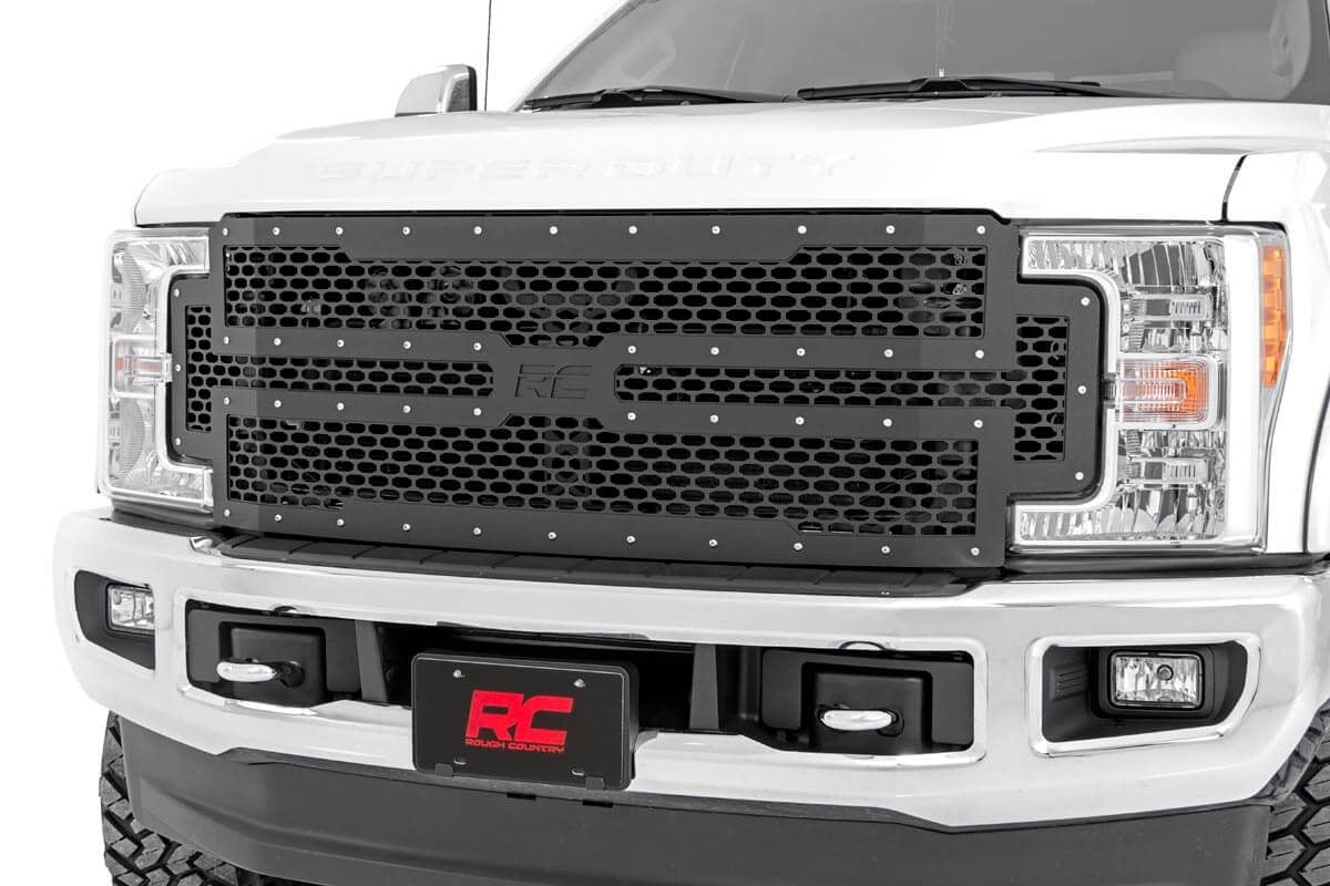 Parrilla de malla | Ford F-250/F-350 Super Duty 2WD/4WD (2017-2019)