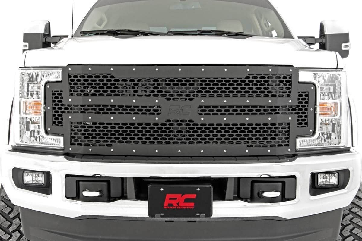 Parrilla de malla | Ford F-250/F-350 Super Duty 2WD/4WD (2017-2019)