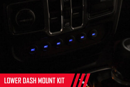 Rough Country MLC-6 | Muliple Light Controller | Lower Dash | Jeep Wrangler JL/Wrangler Unlimited (18-26) by Rough Country