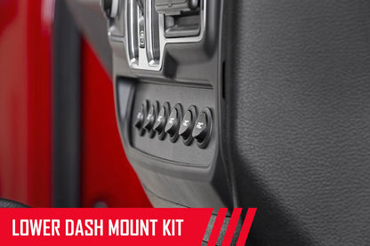 Rough Country MLC-6 | Muliple Light Controller | Lower Dash | Jeep Wrangler JL/Wrangler Unlimited (18-26) by Rough Country