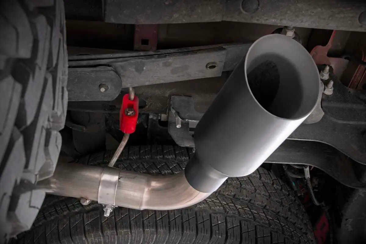 Rough Country Performance Cat-Back Exhaust | Stainless | 4.8L/5.3L | Chevy/GMC 1500 (09-13) by Rough Country