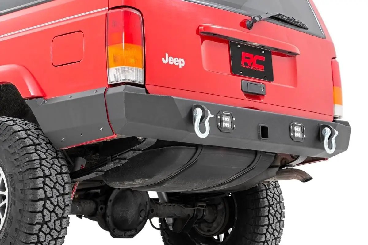 Rough Country Rear Bumper | Jeep Cherokee XJ 2WD/4WD (1984-2001) by Rough Country