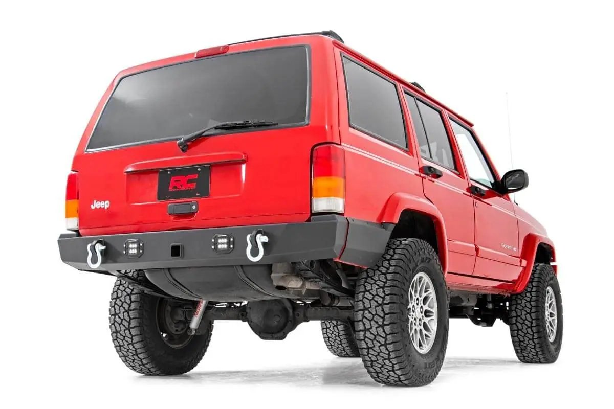 Rough Country Rear Bumper | Jeep Cherokee XJ 2WD/4WD (1984-2001) by Rough Country