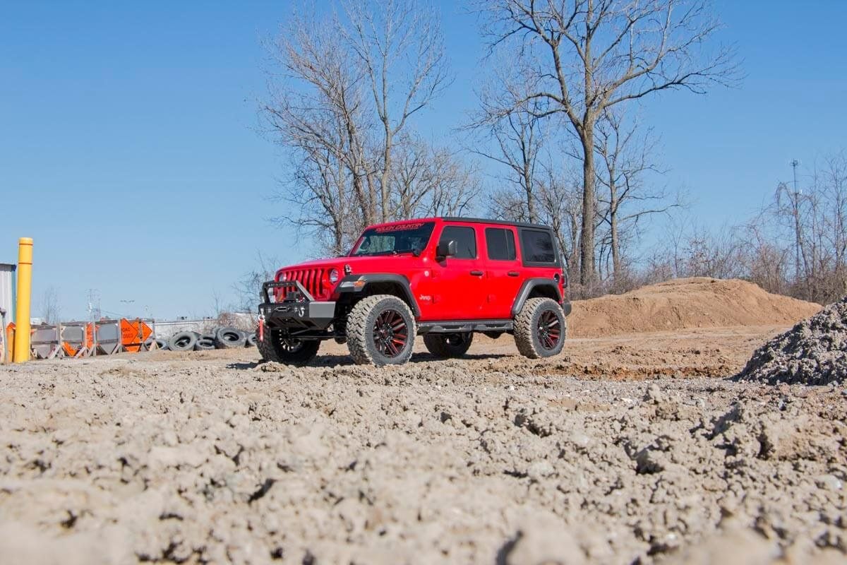 Комплект для лифта 3,5 дюйма | Опуск рычагов | Передний карданный вал | M1 | Jeep Wrangler Unlimited Rubicon (18-23)