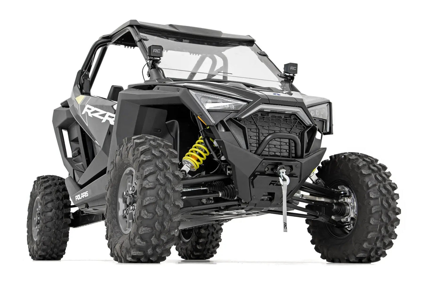 Rough Country LED Light Kit | "A" Pillar Mount | 2" Chrome Pair | Wide Angle | Polaris RZR PRO XP by Rough Country