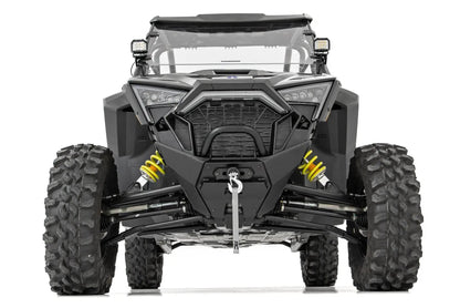 Rough Country LED Light Kit | "A" Pillar Mount | 2" Black Pair | Amber DRL | Polaris RZR PRO XP by Rough Country