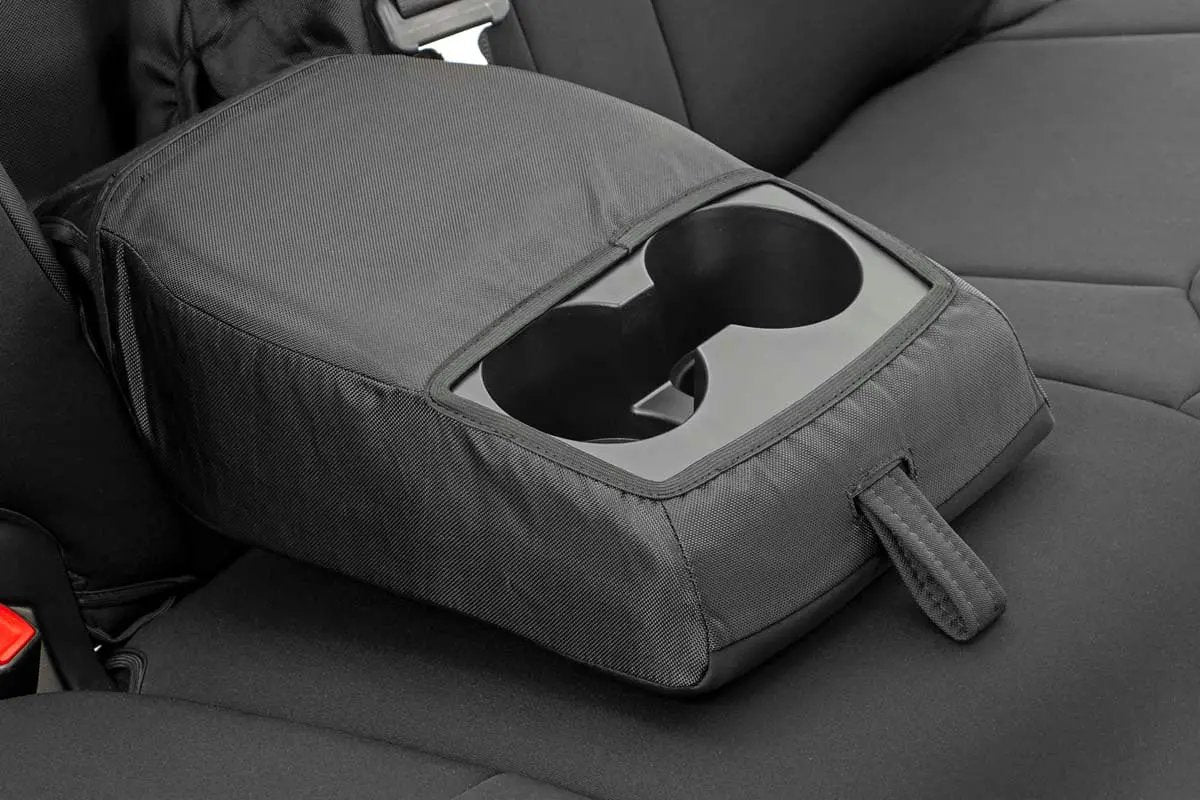 Rough Country Seat Covers | FR w/ Console Cover and Rear | Toyota Tundra 2WD/4WD (14-21) by Rough Country