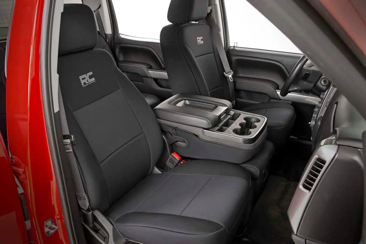 Rough Country Seat Covers | FR 40/20/40 | Chevy/GMC 1500 2WD/4WD (14-18 & Classic) by Rough Country