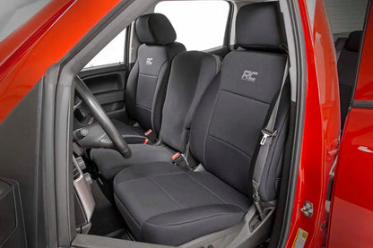 Rough Country Seat Covers | FR 40/20/40 & Rear | Chevy/GMC 1500 (14-18 & Classic) by Rough Country