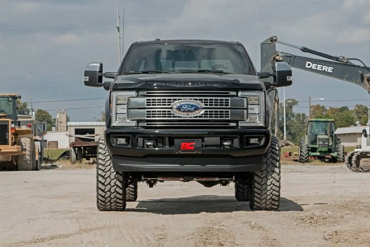 Rough Country 6 Inch Lift Kit | 4-Link | No OVLD | D/S | Vertex | Ford F-250/F-350 Super Duty (17-22) by Rough Country
