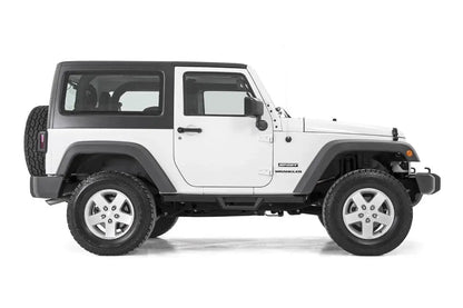 Rough Country Contoured Drop Steps | 2 Door | Jeep Wrangler JK 4WD (2007-2018) by Rough Country
