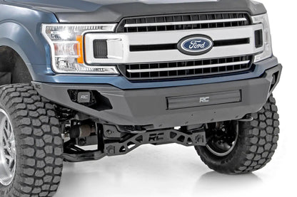 Rough Country Front Bumper | High Clearance | Skid Plate | Ford F-150 2WD/4WD (2018-2020) by Rough Country