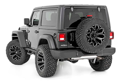 Rough Country Contoured Drop Steps | 2 Door | Jeep Wrangler JL 4WD (2018-2026) by Rough Country