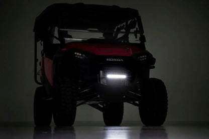 Rough Country LED Light Kit | Bumper Mount | 10" Black Slimline | Honda Pioneer 1000 by Rough Country