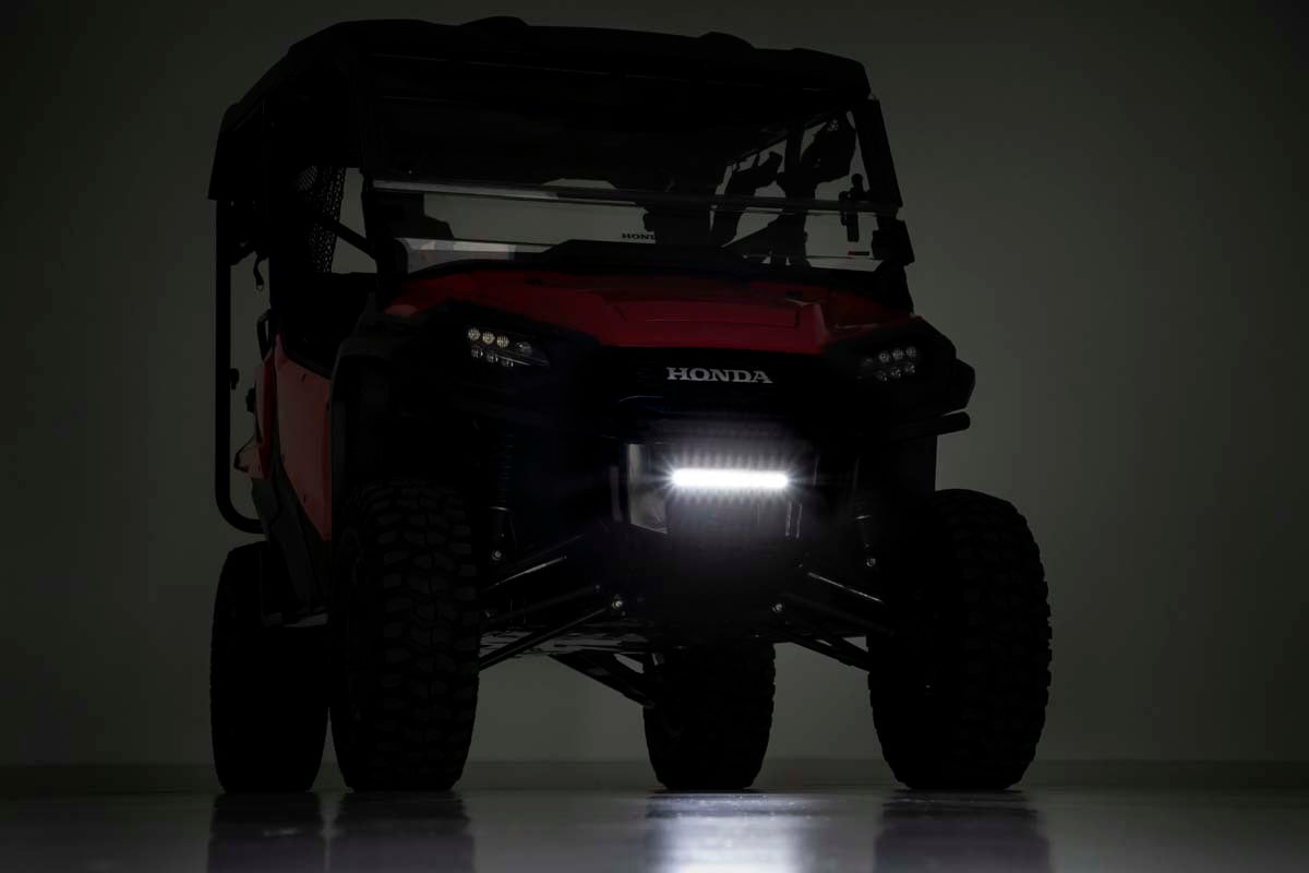 Barra de luz LED negra de la serie Slim Line de 10 pulgadas