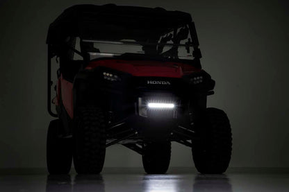 Barra de luz LED negra de la serie Slim Line de 10 pulgadas