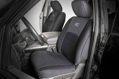 Rough Country Seat Covers | FR Bucket RR w/Arm Rest | Ram 1500 (09-18)/2500 (11-18)/3500 (11-18) by Rough Country