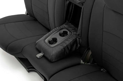 Rough Country Seat Covers | FR Bucket RR w/Arm Rest | Ram 1500 (09-18)/2500 (11-18)/3500 (11-18) by Rough Country