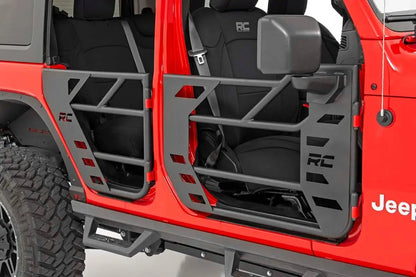 Rough Country Tubular Doors | Front and Rear | Jeep Gladiator JT/Wrangler JL 4WD (18-26) by Rough Country