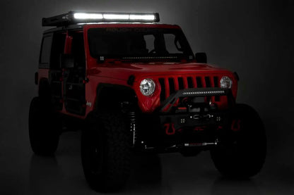 Rough Country Roof Rack | Black Series Lights | Jeep Wrangler JL (18-26)/Wrangler Unlimited (18-26) by Rough Country