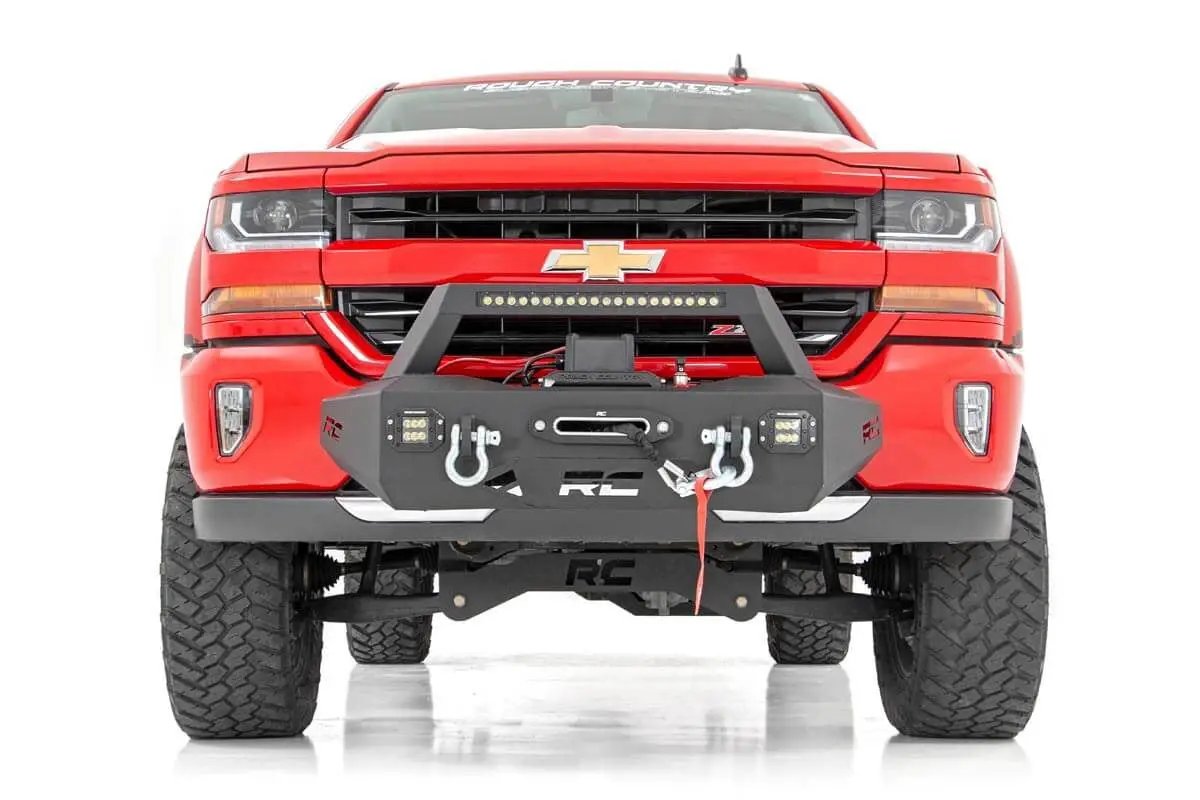 Rough Country EXO Winch Mount Kit | Chevy Silverado 1500 2WD/4WD (2007-2018 & Classic) by Rough Country