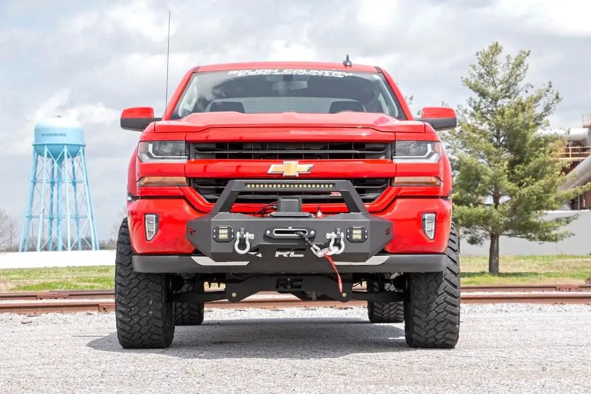 Rough Country EXO Winch Mount Kit | Chevy Silverado 1500 2WD/4WD (2007-2018 & Classic) by Rough Country