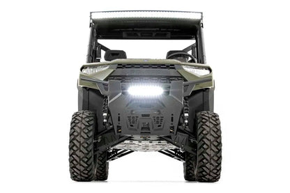 Rough Country LED Light Kit | Bumper Mount | 12" Black Single Row | Polaris Ranger XP 1000 by Rough Country