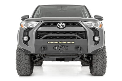 Rough Country Front Bumper | Hybrid | 20" Blk DRL | Toyota 4Runner 2WD/4WD (2014-2024) by Rough Country