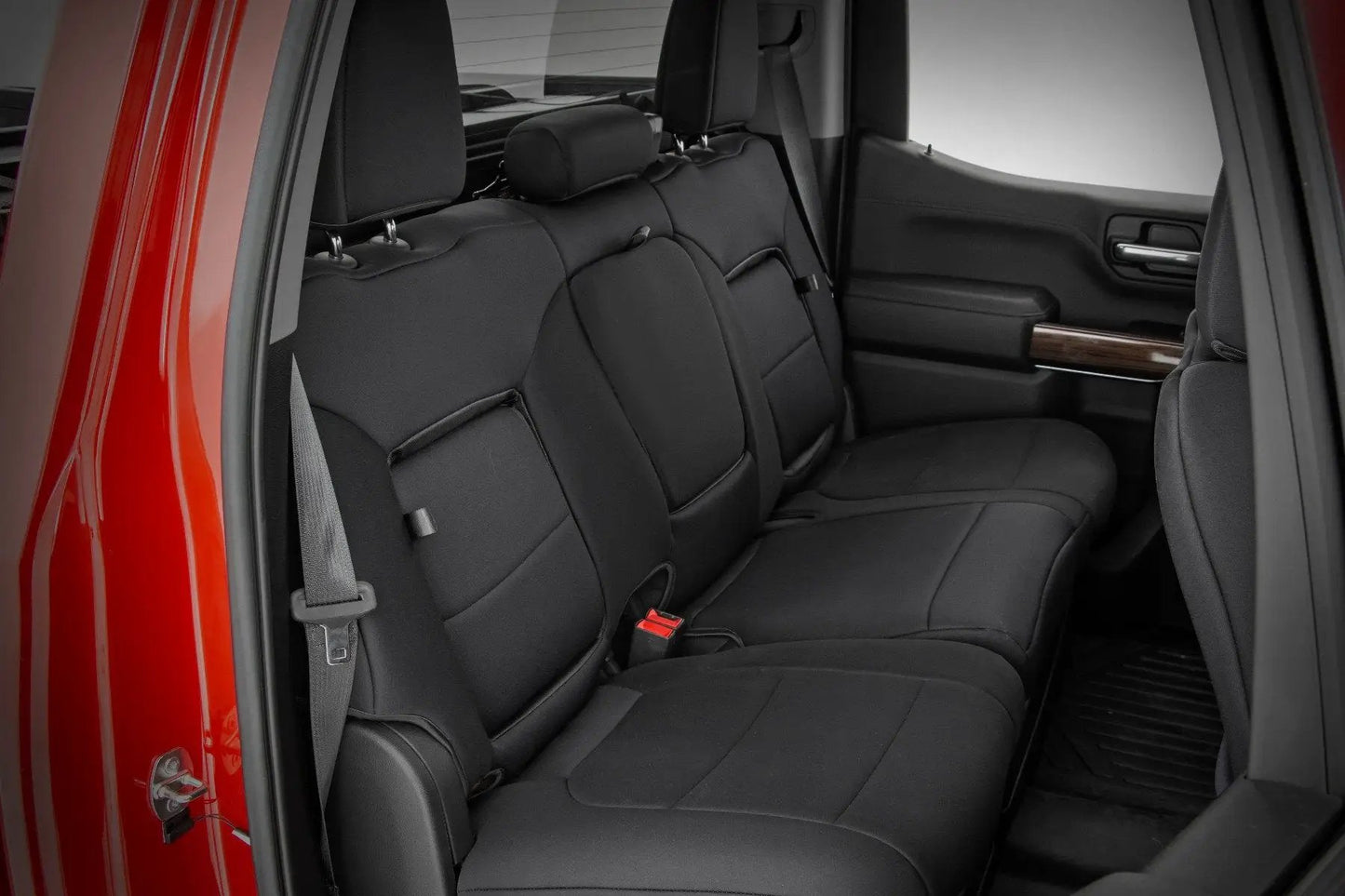 Rough Country Seat Covers | FR 40/40/20 & RR Back Storage | Chevy/GMC Sierra 1500 (19-26)/Silverado 1500 (19-26) by Rough Country