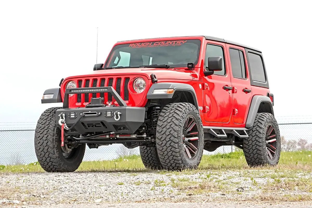 Rough Country N3 Steering Stabilizer | Dual | 2.5-8 Inch Lift | Jeep Gladiator JT/Wrangler JL (18-26) by Rough Country