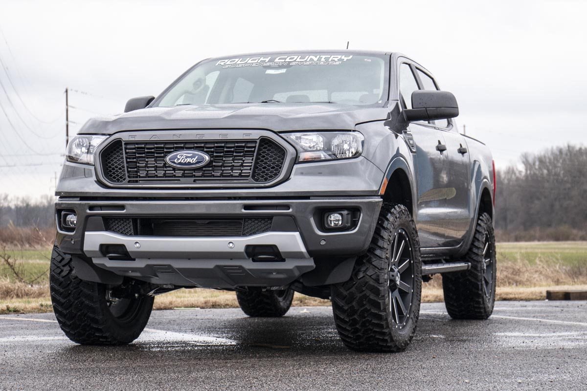 Комплект для лифтовки на 2,5 дюйма | Ford Ranger 2WD/4WD (2019-2024)
