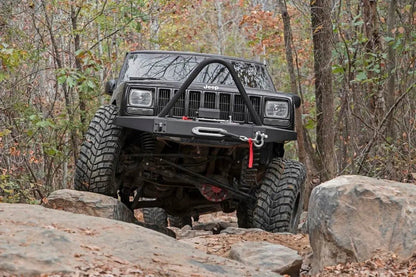 Rough Country Front Winch Bumper | Jeep Cherokee XJ 2WD/4WD (1984-2001) by Rough Country